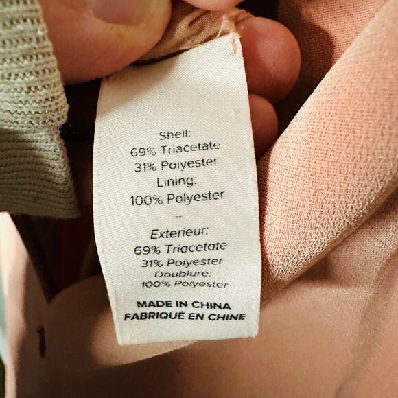 CINQ A SEPT Pink Luna Strapless Straight Neckline Hourglass Gown Dress Size 8 - Picture 11 of 11